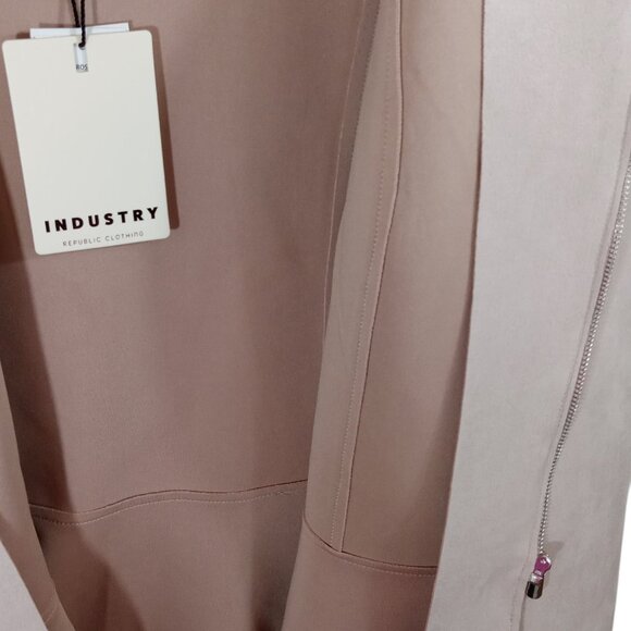 INDUSTRY 🩷 》Faux Suede Peplum Jacket - Picture 5 of 16